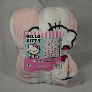 Hello Kitty Silk Touch Throw Blanket 60in X 70in